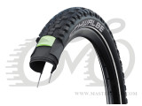 Покрышка 27.5x2.80 (70-584) SCHWALBE JOHNNY WATTS Perf, DD, GreenGuard B/B-SK+RT HS604 ADDIX 67EPI 11159435